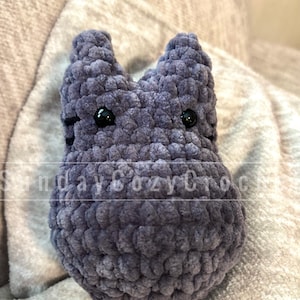 Crochet Chunky Bunny Plushie