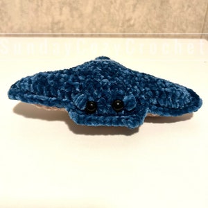 Crochet Manta Ray Plushie