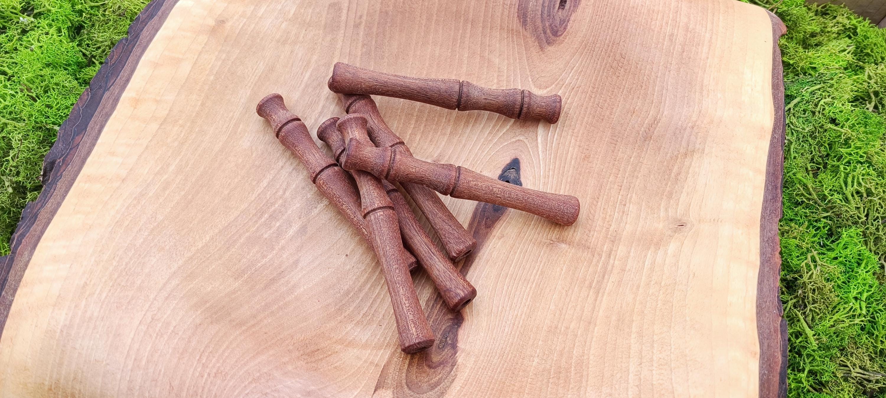 Sapeli wood inhaler - Essential Oils Inhaler  | Personal Infuser for Essential Oils | Portable Diffuser | Tactile Aromatherapy Pipe