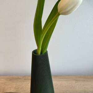 Vase SmartLine Blumenvase Dekovase Trockenblumen wasserdicht 3D-Druck Bild 6