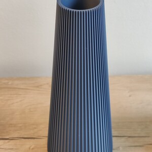 Vase SmartLine Blumenvase Dekovase Trockenblumen wasserdicht 3D-Druck Bild 4