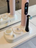 Oral-B iO 4, 5, 6 Toothbrush Holder Duo Organizer - 3D Printed product logo