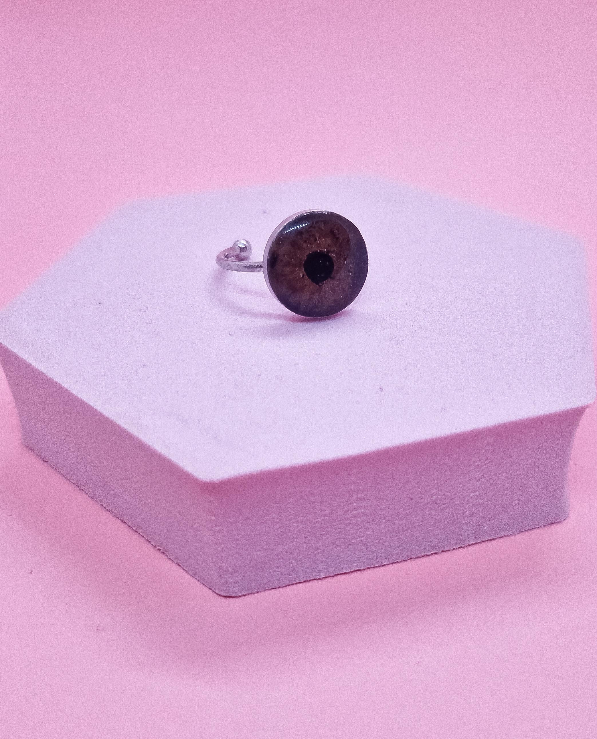 Angle Eye Rings Anatomical Eye Ring: Realistic Human Eye, Gothic Jewelry - Etsy