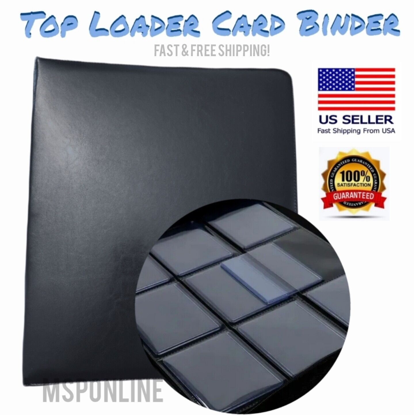 Top Loader Binder Pages 