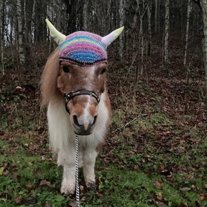 Handmade Mini Horse Ear Bonnets image 1