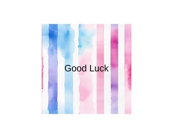 TransJoy Good Luck Card