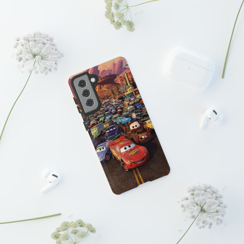 Lightning Mcqueen Custom Cars the Movie, Radiator Springs Phone Case