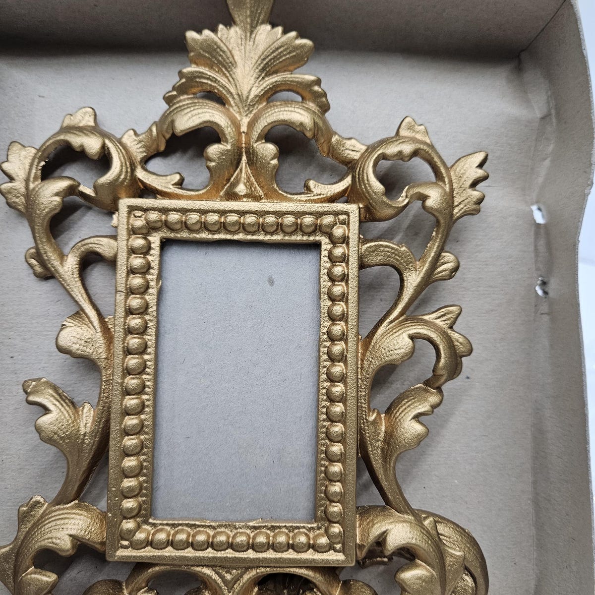Beautiful Ornate Picture Frame Vintage 6in X 8.5 in New With Original Box - Etsy