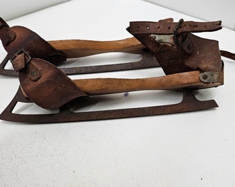 vintage ice skates