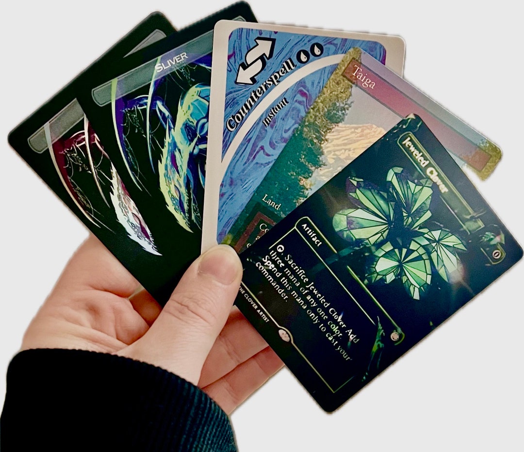 Original Foil Art Proxy Card Pack, Spring Drop 2024, 2 Sliver Tokens