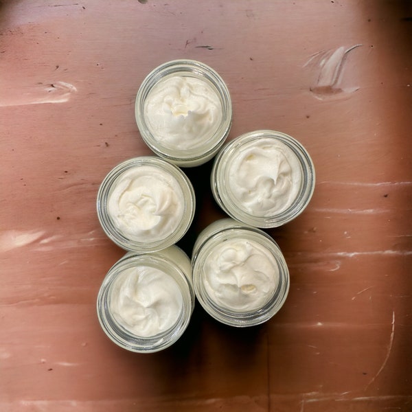 Whipped Tallow Balm - Organic Grass Fed and Finished Tallow Lotion - Organic Essential Oils and Jojoba Oil - All natural, Non-Toxic skincare