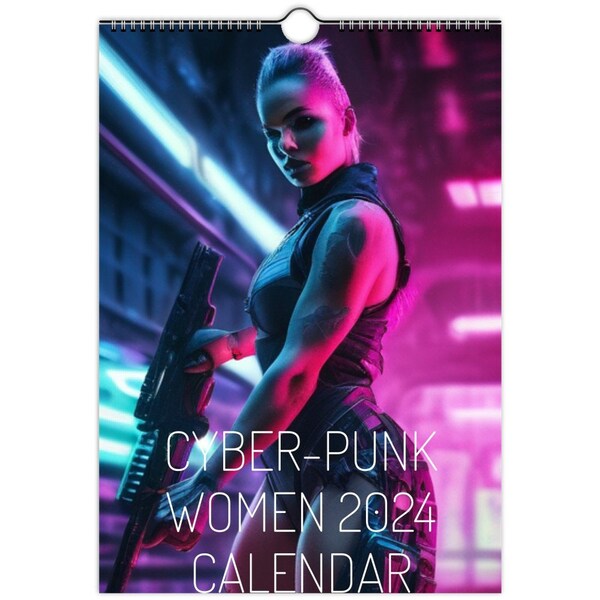 Cyberpunk Calendar 2024 Etsy