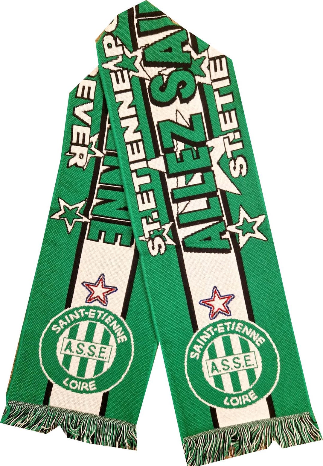 Echarpe ASSE Saint-Etienne officielle boutique Les verts 10