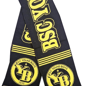 Scarf bsc young boys switzerland calcio football club handmade supporter champions scarves soccer GIFT jersey fan