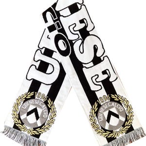 Scarf Udinese italy calcio football club handmade supporter champions scarves soccer GIFT jersey fan