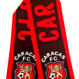 Scarf caracas venezuela calcio football club handmade supporter champions scarves soccer GIFT jersey fan