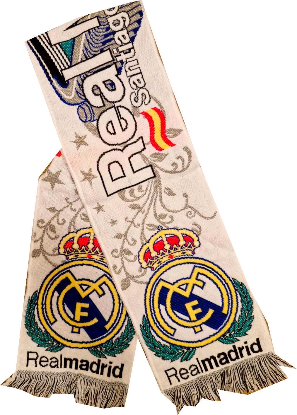 Real Madrid Scarf - Etsy