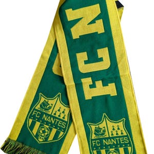 Scarf fc nantes france football club handmade supporter champions scarves soccer GIFT jersey fan