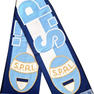 Scarf spal italy calcio football club handmade supporter champions scarves soccer GIFT jersey fan