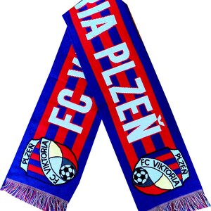 Scarf Viktoria plzen czech republic Plzeň schal scarves gift 100% Acrylic  FAN jersey flag bandana