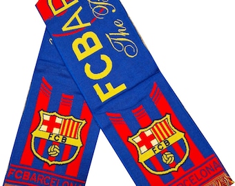 Vintage Scarf Barcelona Football Club Season 2005-2007 - Etsy