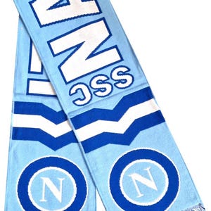 Schal Schal Neapel Italien Fußball Fan Schals Fußball GESCHENK Jersey Fan handgefertigt