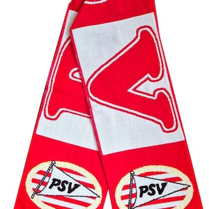 Scarf psv holland football club handmade supporter champions scarves soccer GIFT jersey fan