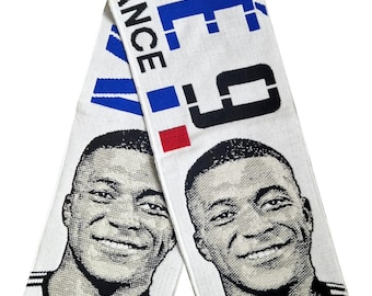 Schal Kylian mbappe real madrid handmade Spanien Anhänger Meister 2024