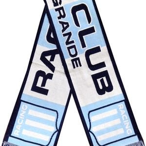 Scarf racing club argentina club football supporter scarves gift 100% acrylic FAN jersey flag bandana