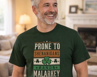 Irish T-shirt, St Pattys Day T-shirt, Luck of the Irish, Leprechaun
