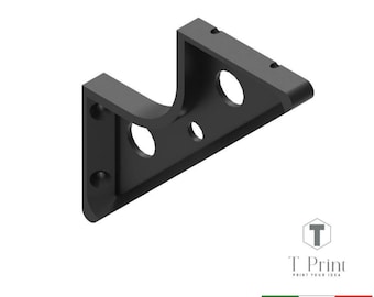 4 stuks - IKEA Besta hoekbeugels - 3D-geprinte verstevigingen - hoeksteunen voor kasten - Besta plankdragers (Materiaal: PETG)