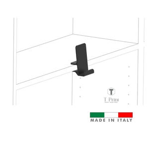 1 pc - Adjustable Book-Comic & Manga Display Stand – Perfect for Kallax - Billy- Gersby - Hemnes - Besta  Bookcase and Any Shelf-(Mat:PETG)