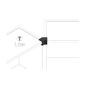 1 pc - IKEA BILLY Bookcase Connector – Join 2 Units at "45 degrees" for Custom Layouts – Easy Install, Strong & Seamless! (Material:PETG)