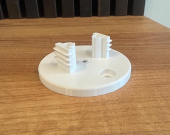 Placa de montaje superior de repuesto (2 piezas) para IKEA ELVARLI | Repuesto ELVARLI impreso en 3D | Compatible con la pieza 144838