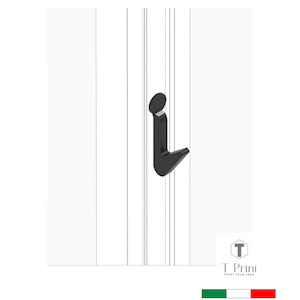 Hook for IKEA ELVARLI - Organizer Hook - Closet Storage - Wall Hook - Hanging Hook - Ikea Compatible - Custom Closet Accessory (Mat:PETG)