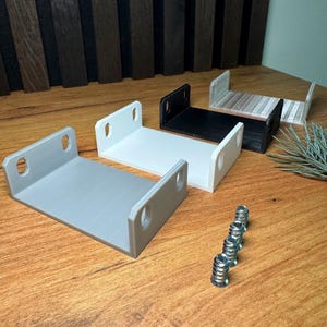 Connettore per scaffali IKEA Kallax - NO fori aggiuntivi! - Giunto per mensole universale - Unione libreria Kallax - Organizzazione e Design