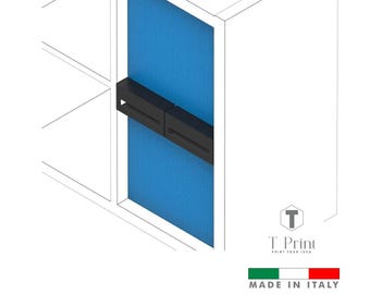 4 pcs - Kallax Vinyl Backstop, Rear Bumper for IKEA Kallax, Record Album Organizer, LP Storage Support (Mat:PETG)