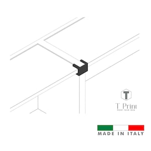 1 pc - Reinforced Connector for IKEA Billy Bookcase | Secure & Durable Fit | Customizing Your IKEA Shelves | Billy connector|( Mat:PETG)|