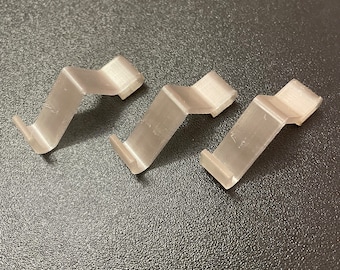 3 Stück - Ersatzclips für Ikea RINNA & LOCK Deckenleuchten – Einfache Montage - Sicherer Halt (Material: PETG)