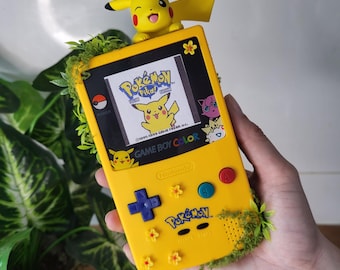 Diorama pikachu Gameboy