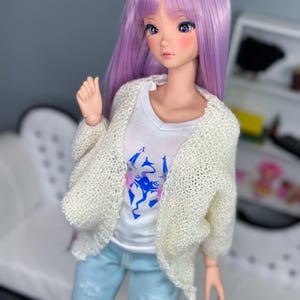 Smart Doll hand knitted Cardigan Shrug