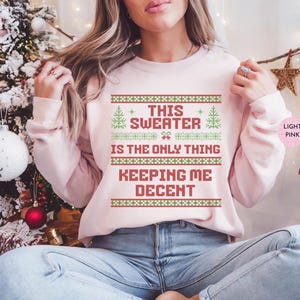 Funny Ugly Christmas Sweater, Xmas Sweatshirt, Ugly Holiday Party, Ugly Xmas Crewneck, Funny Ugly Sweater, Christmas Sweatshirt, Xmas Gift