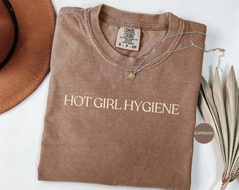 Comfort Colors® hot girl hygiene Shirt, Dental Hygienist T-shirt, Dental Hygiene Student Shirt, Dentist Graduation Tee, Gift for Dentist.