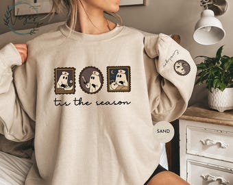 Custom Nurse Halloween Sweatshirt, Ghost nurse, Sweater RN, Spooky Nurse Name, Registered Nurse Halloween, custom nurse gift,spooky nurse