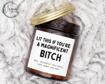 Funny Woman candle apricot wax, Funny Gift for Friend, sarcastic candle, Funny Gift for Women Birthday