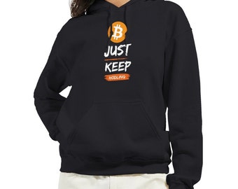 Bitcoin HODL unisex trui met capuchon