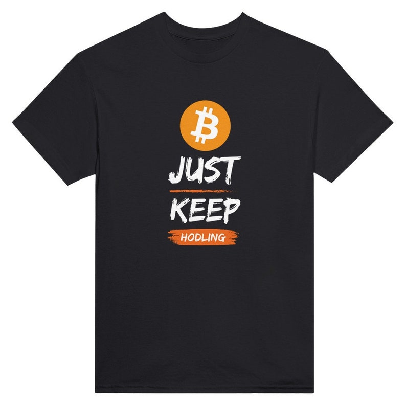Bitcoin HODL Unisex-T-shirt Black