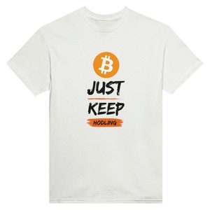 Bitcoin HODL Unisex-T-shirt White