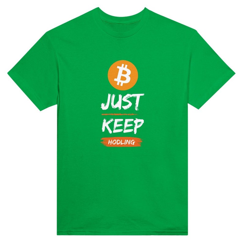 Bitcoin HODL Unisex-T-shirt Irish Green