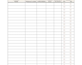 Inventory Tracker